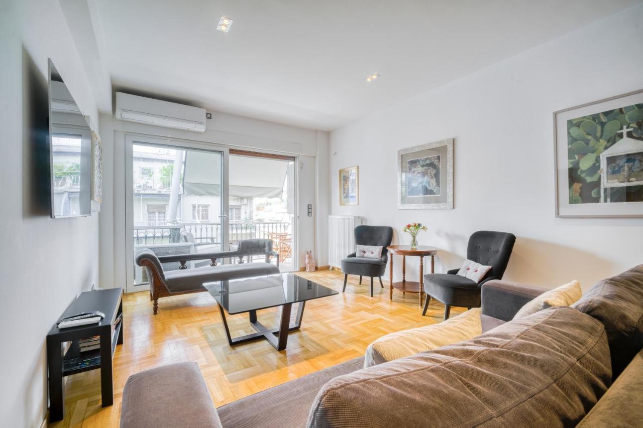 Bright Spacious Luxury Apartment In Prime Central Athens Luaran gambar