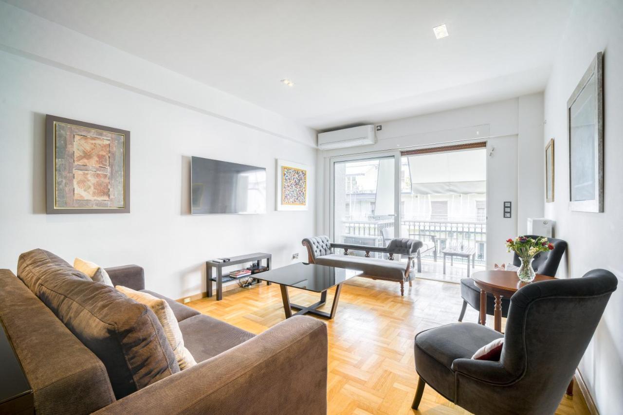 Bright Spacious Luxury Apartment In Prime Central Athens Luaran gambar